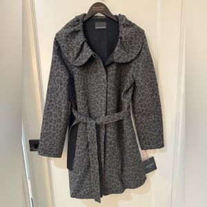 Cynthia Rowley cheeta coat, XL
